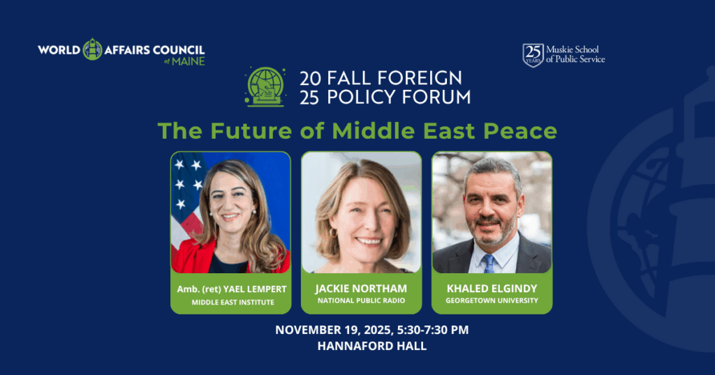 2025 Fall Foreign Policy Forum announcement